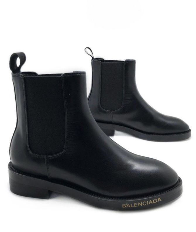Купить Ботинки Balenciaga Черные в аутлете Фэшн Хаус