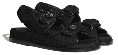 Босоножки Chanel Черные F