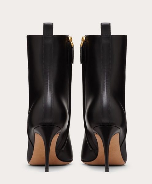 Ботильоны Valentino Vlogo Signature Черные F