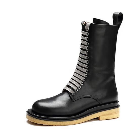 Ботинки Bottega Veneta Черные F