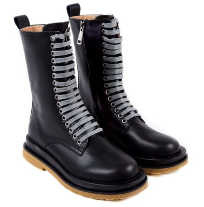 Ботинки Bottega Veneta Черные F