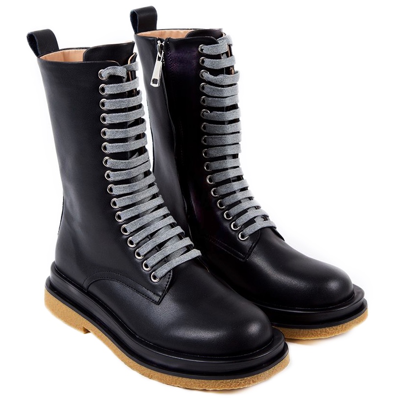 Ботинки Bottega Veneta Черные F