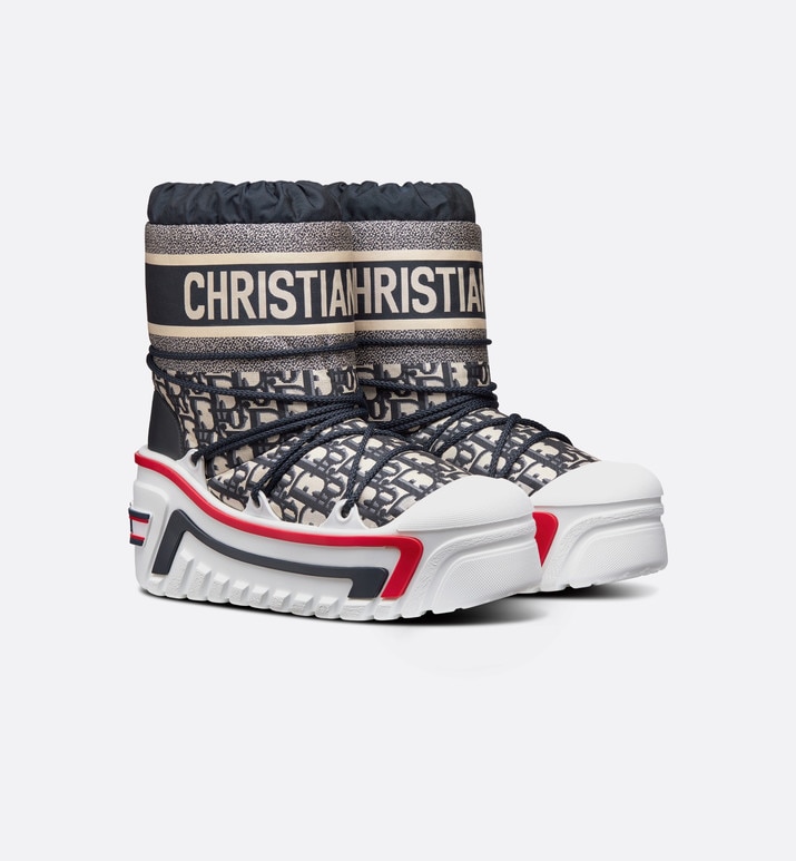 Ботинки Dior Apres ski Alps Темно синие F