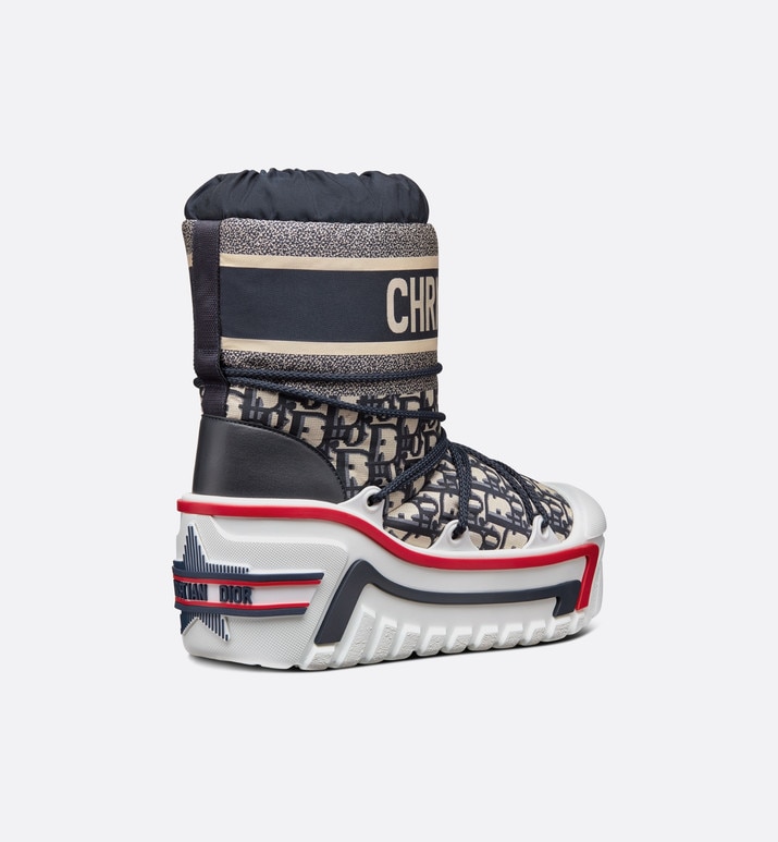 Ботинки Dior Apres ski Alps Темно синие F