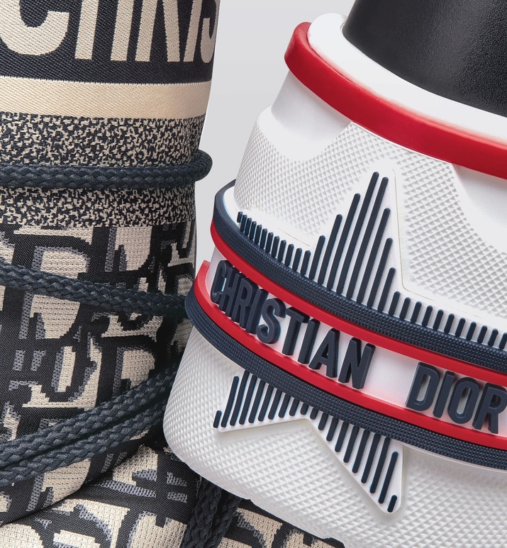 Ботинки Dior Apres ski Alps Темно синие F