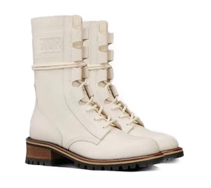 Ботинки Dior Combat Белые F