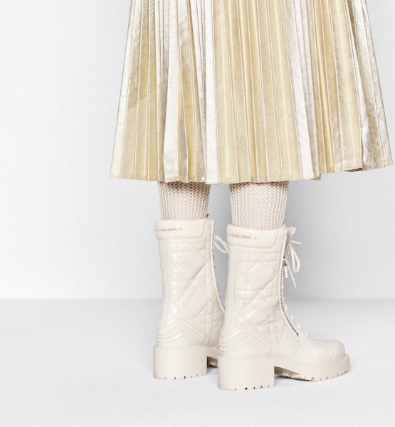 Ботинки Dior D leader Белые F