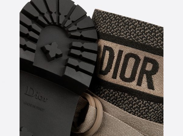 Ботинки Dior D major Коричнево бежевые F