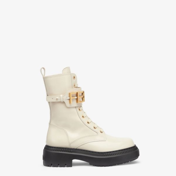 Ботинки Fendi Белые F