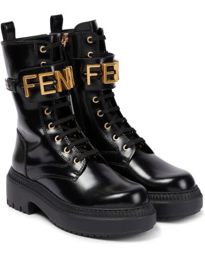 Ботинки Fendi Черные F