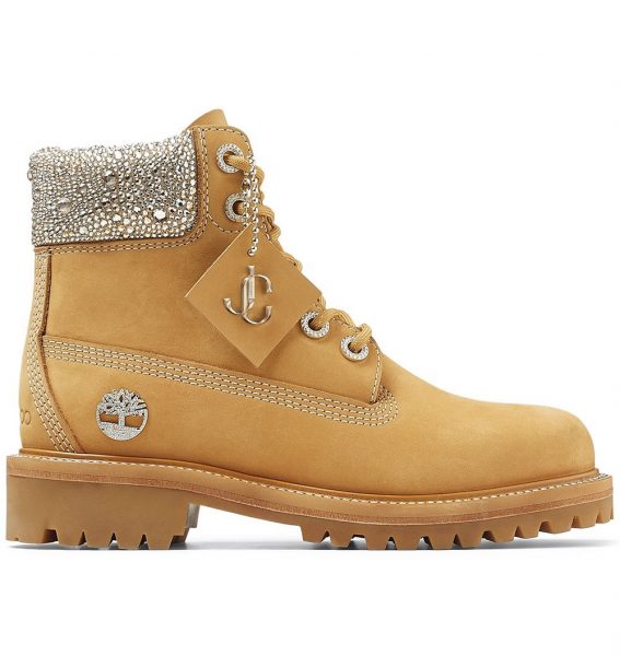 Ботинки Jimmy Choo Jimmy Choo X Timberland Бежевые F