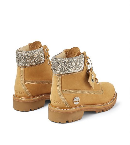 Ботинки Jimmy Choo Jimmy Choo X Timberland Бежевые F