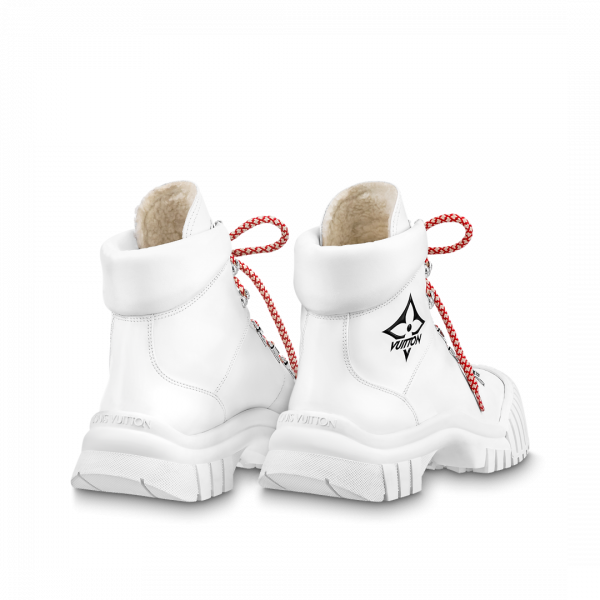 Ботинки Louis Vuitton Ruby Flat Ranger Белые F