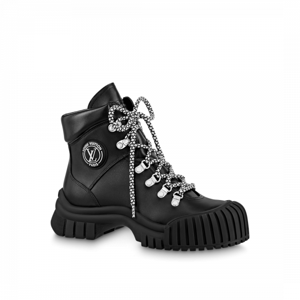 Ботинки Louis Vuitton Ruby Flat Ranger Черные F