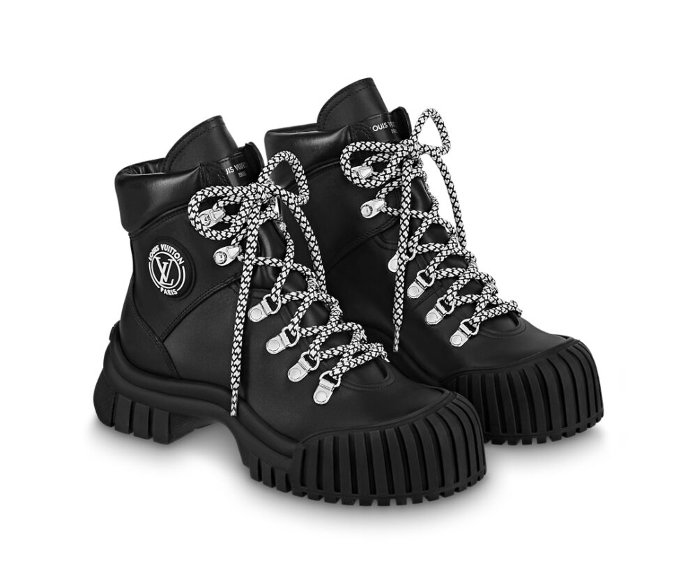 Ботинки Louis Vuitton Ruby Flat Ranger Черные F