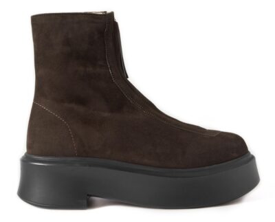 Ботинки The Row Zipped Boot I Коричневые F