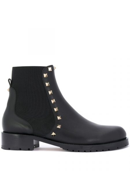 Ботинки Valentino Garavani Rockstud Beatle Черные F
