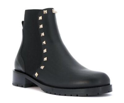 Ботинки Valentino Garavani Rockstud Beatle Черные F