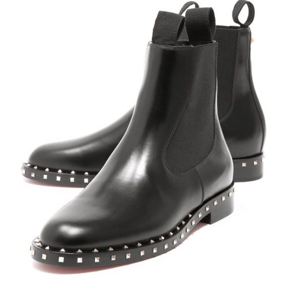 Ботинки Valentino Garavani Rockstud Черные F