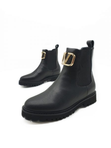 Ботинки Valentino Vlogo Signature Черные F