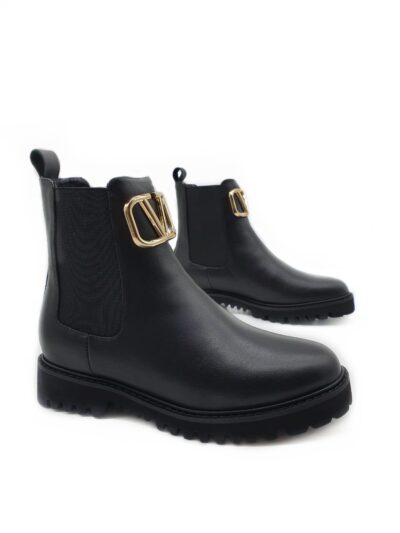 Ботинки Valentino Vlogo Signature Черные F