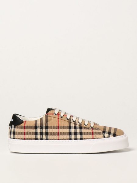 Кеды Burberry Vintage Check Коричневые M
