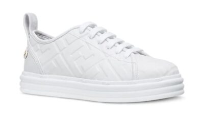 Кеды Fendi Ff Белые F