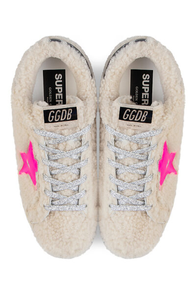 Кеды Golden Goose Superstar Бежевые F