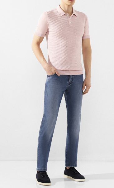 Кеды Loro Piana Soho Walk Темно синие M