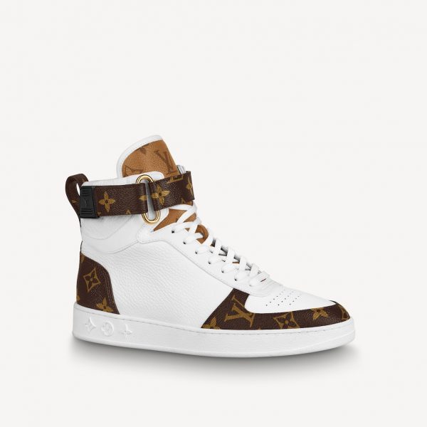 Кеды Louis Vuitton Boombox Белые F
