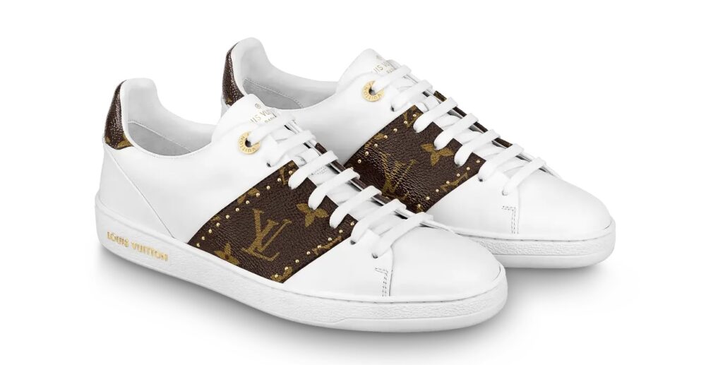 Кеды Louis Vuitton Frontrow Белые F