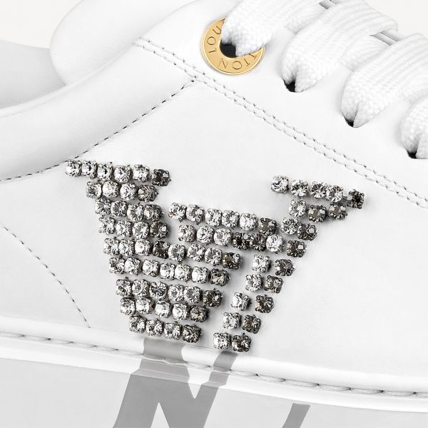 Кеды Louis Vuitton Time Out Серебряные F