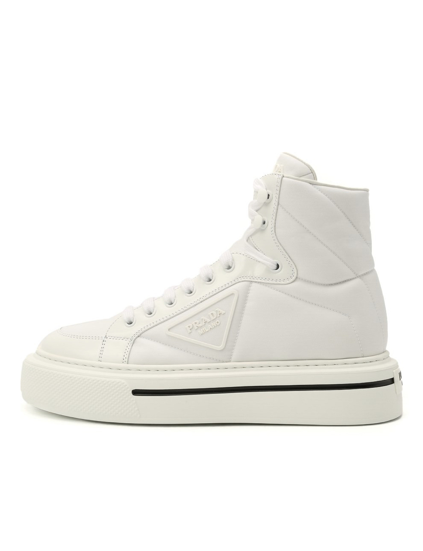 Кеды Prada Macro Белые F