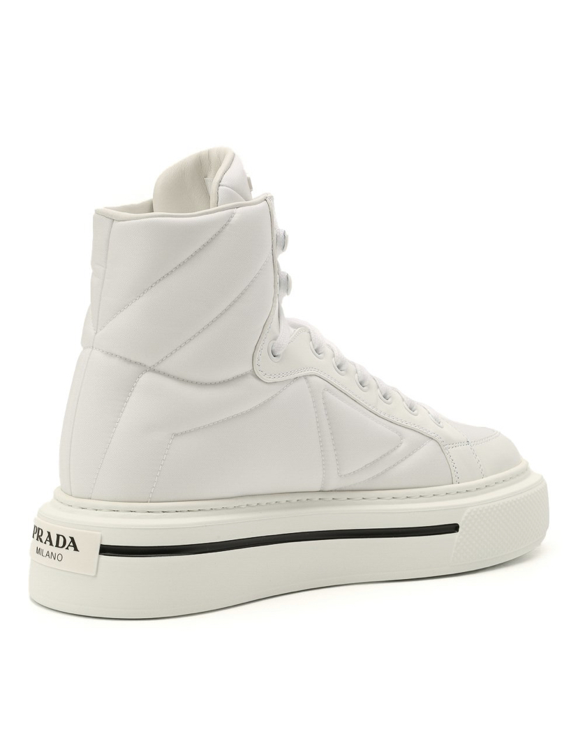 Кеды Prada Macro Белые F