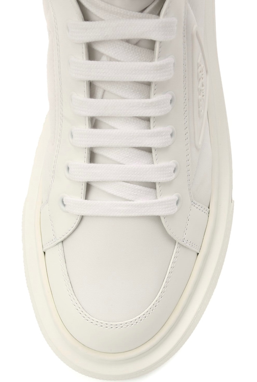 Кеды Prada Macro Белые F