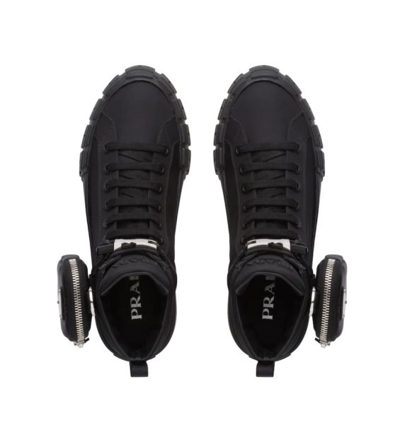 Кеды Prada Wheel Черные F