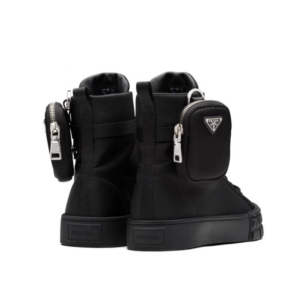 Кеды Prada Wheel Черные F