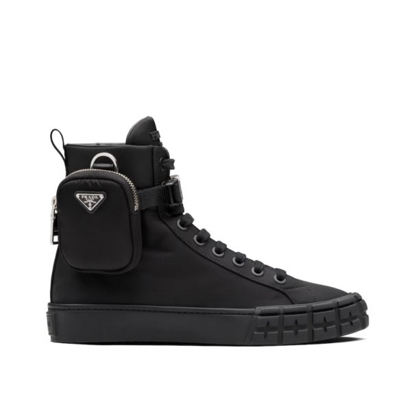 Кеды Prada Wheel Черные F