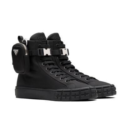 Кеды Prada Wheel Черные F