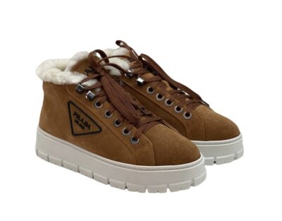 Кеды Prada Коричневые F