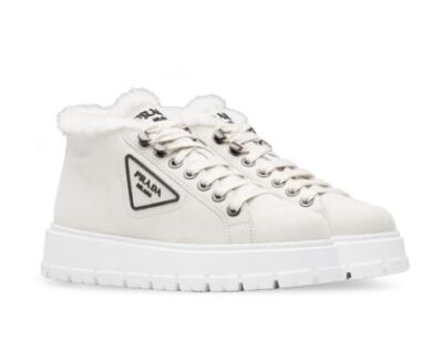 Кеды Prada Кремовые F