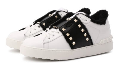 Кеды Valentino Rockstud Untitled Белые F