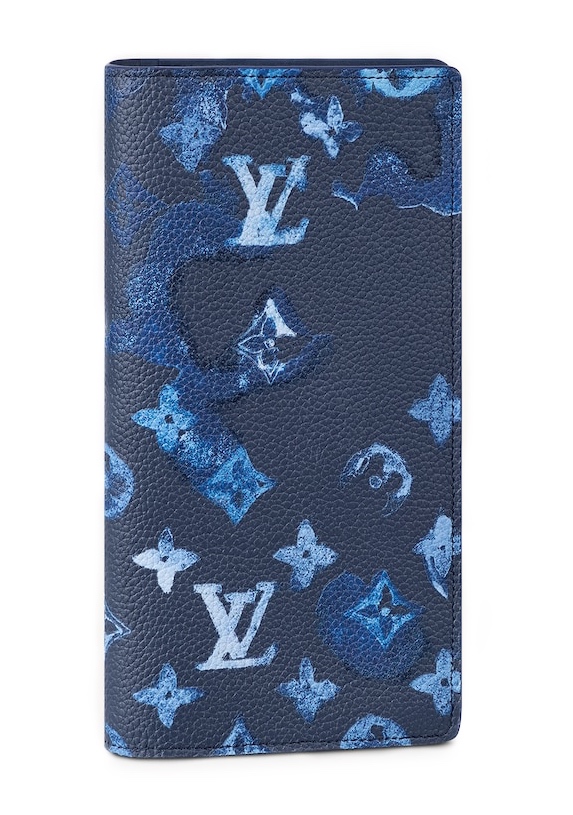 Кошелек Louis Vuitton Brazza Темно синий N