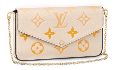 Кошелек Louis Vuitton Felicie Кремовый N