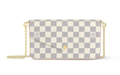 Кошелек Louis Vuitton Felicie Светло серый N