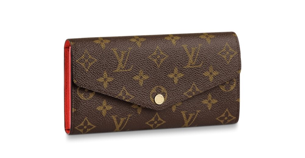Кошелек Louis Vuitton Sarah Коричневый N