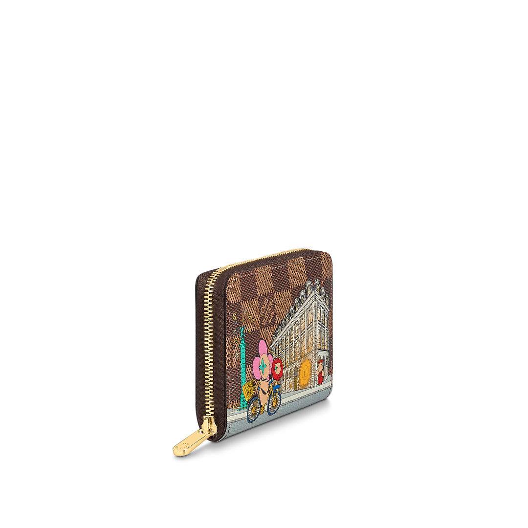 Кошелек Louis Vuitton Zippy Коричневый N