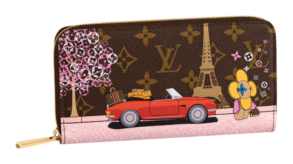 Кошелек Louis Vuitton Zippy Коричневый N