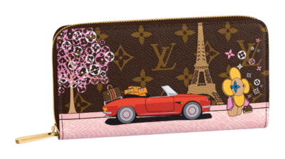 Кошелек Louis Vuitton Zippy Коричневый N