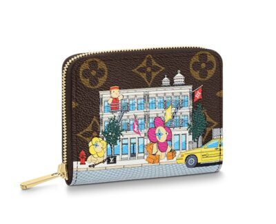 Кошелек Louis Vuitton Zippy Коричневый N